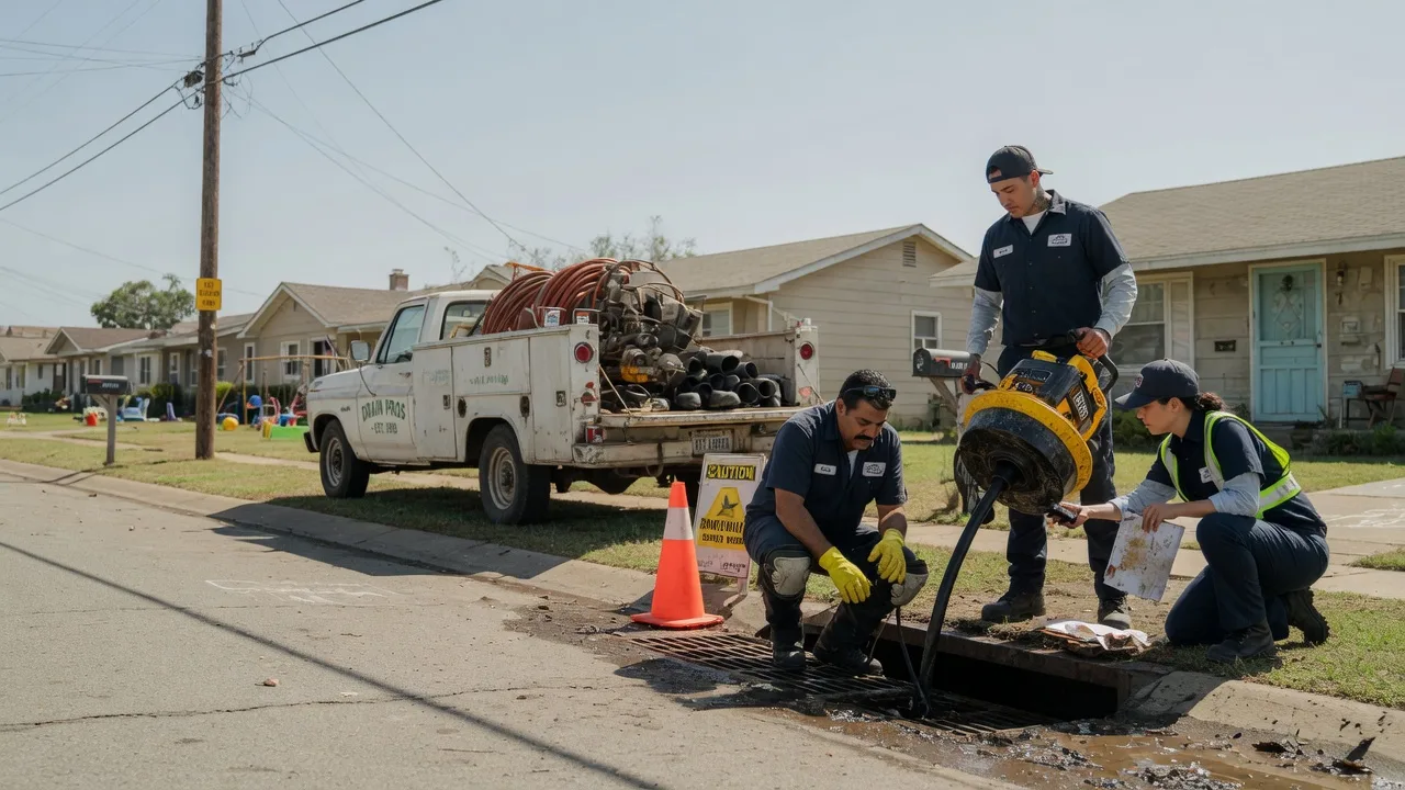 Drain Cleaning in Beasley, TX near me